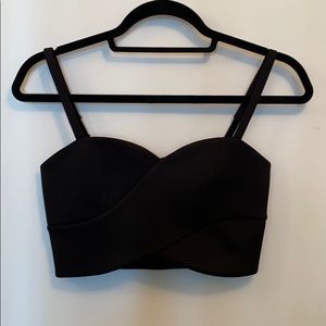 Express Bra Top in Black